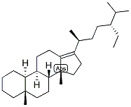 20S 13(17)-24R-ETHYL DIACHOLESTENE Struktur