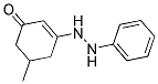 5-METHYL-3-(2-PHENYLHYDRAZINO)CYCLOHEX-2-EN-1-ONE Struktur