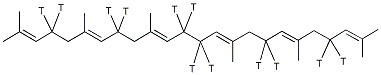 SQUALENE, [4,8,12,13,17,21-3H] Struktur