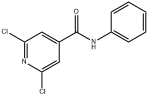 2,6-DICHLORO-N-PHENYLISONICOTINAMIDE Struktur