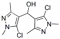 DI(5-CHLORO-1,3-DIMETHYL-1H-PYRAZOL-4-YL)METHANOL Struktur