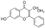 3,7-DIHYDROXYFLAVONE MONOHYDRATE Struktur