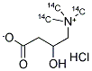 DL-CARNITINE, [METHYL-14C] HYDROCHLORIDE Struktur