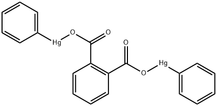 PHENYL MERCURIC PHTHALATE Struktur