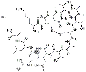 [125I]-AMYLIN (1-13) (HUMAN) Struktur