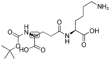 BOC-GAMMA-GLU-LYS-OH Struktur