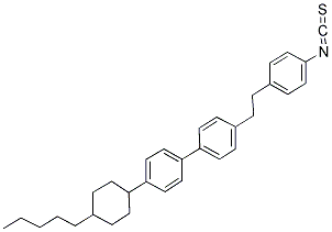 4-[2-(4-ISOTHIOCYANATOPHENYL)ETHYL]-4'-(4-PENTYLCYCLOHEXYL)-1,1'-BIPHENYL Struktur