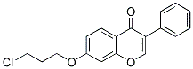 7-(3-CHLOROPROPOXY)-3-PHENYL-4H-CHROMEN-4-ONE Struktur