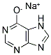 HYPOXANTHINE, MONOSODIUM SALT Structure