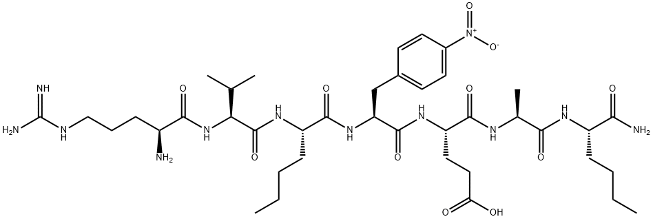 HIV PROTEASE SUBSTRATE VI Struktur