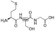 H-MET-SER-GLY-OH Struktur