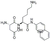 H-ASP-LYS-BETANA Struktur