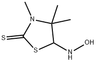 5-(HYDROXYAMINO)-3,4,4-TRIMETHYL-1,3-THIAZOLIDINE-2-THIONE Struktur