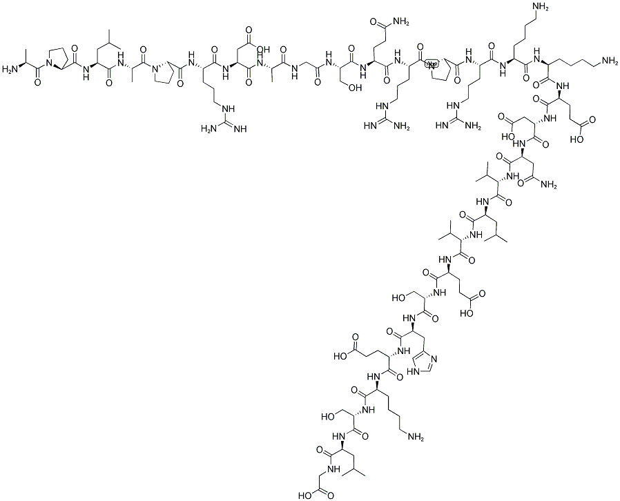 PARATHYROID HORMONE (39-68), HUMAN Struktur