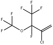 2-CHLORO-3,4,4,4-TETRAFLUORO-3-(TRIFLUOROMETHOXY)BUT-1-ENE Struktur