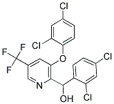 [3-(2,4-DICHLOROPHENOXY)-5-(TRIFLUOROMETHYL)-2-PYRIDINYL](2,4-DICHLOROPHENYL)METHANOL Struktur