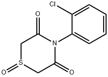 4-(2-CHLOROPHENYL)-1LAMBDA4,4-THIAZINANE-1,3,5-TRIONE Struktur