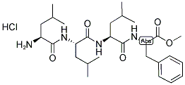 H-LEU-LEU-LEU-PHE-OME HCL Struktur