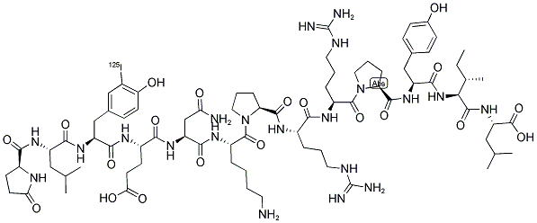 ([125I]-TYR)-NEUROTENSIN Struktur