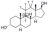 ANDROSTANE-3ALPHA,17BETA-DIOL, 5ALPHA-[9,11-3H(N)]- Struktur