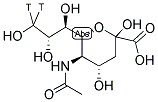 SIALIC ACID, [9-3H] Struktur