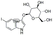 5-IODO-3-INDOLYL-BETA-D-GALACTOPYRANOSIDE Struktur