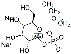 D-GLUCOSE-1-PHOSPHATE DISODIUM SALT TETRAHYDRATE Struktur