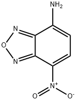 4-AMINO-7-NITRO-2,1,3-BENZOXADIAZOLE Struktur