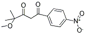 4-METHOXY-4-METHYL-1-(4-NITRO-PHENYL)-PENTANE-1,3-DIONE Struktur