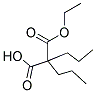 DIPROPYLMALONIC ACID MONOETHYL ESTER Struktur