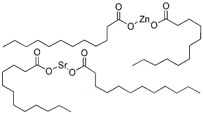 STRONTIUM-ZINC LAURATE Struktur