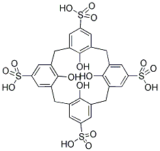 4-SULFONIC CALIX(4)ARENE Struktur