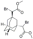 METHYL 2-BROMO-2-[3-(1-BROMO-2-METHOXY-2-OXOETHYL)-1-ADAMANTYL]ACETATE Struktur