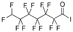 7H-PERFLUOROHEPTANOYL IODIDE Struktur