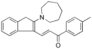 3-(2-AZEPAN-1-YL-1H-INDEN-3-YL)-1-(4-METHYLPHENYL)PROP-2-EN-1-ONE Struktur