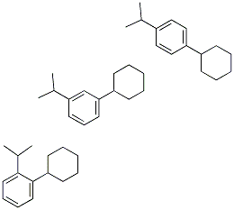 CYCLOHEXYLCUMENE Struktur