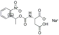 CAGED ASPARTIC ACID, SODIUM SALT Struktur