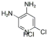 2-CHLORO-4,5-DIAMINOPYRIDINE HYDROCHLORIDE Struktur