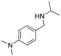 N1,N1-DIMETHYL-4-[(ISOPROPYLAMINO)METHYL]ANILINE Struktur