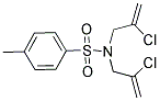 N1,N1-DI(2-CHLOROALLYL)-4-METHYLBENZENE-1-SULFONAMIDE Struktur