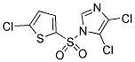 4,5-DICHLORO-1-[(5-CHLORO-2-THIENYL)SULFONYL]-1H-IMIDAZOLE Struktur