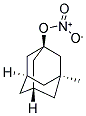 1-METHYL-3-(NITROOXY)ADAMANTANE Struktur