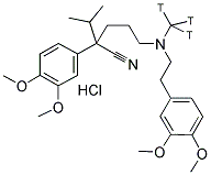 VERAPAMIL HCL, [N-METHYL-3H]- Struktur