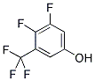 3,4-DIFLUORO-5-(TRIFLUOROMETHYL)PHENOL Struktur