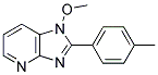 1-METHOXY-2-(4-METHYLPHENYL)-1H-IMIDAZO[4,5-B]PYRIDINE Struktur