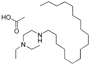 N-STEARYL-N',N'-DIETHYLETHYLENEDIAMINE ACETATE Struktur