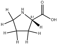 L-PROLINE (D7) Struktur