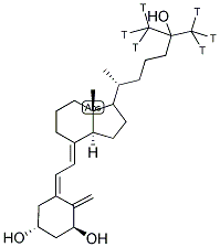 DIHYDROXYVITAMIN D3, 1ALPHA, 25-[26,27-3H]- Struktur