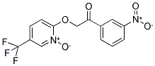 2-[2-(3-NITROPHENYL)-2-OXOETHOXY]-5-(TRIFLUOROMETHYL)PYRIDINIUM-1-OLATE Struktur