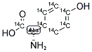 L-TYROSINE, [U-14C] Struktur